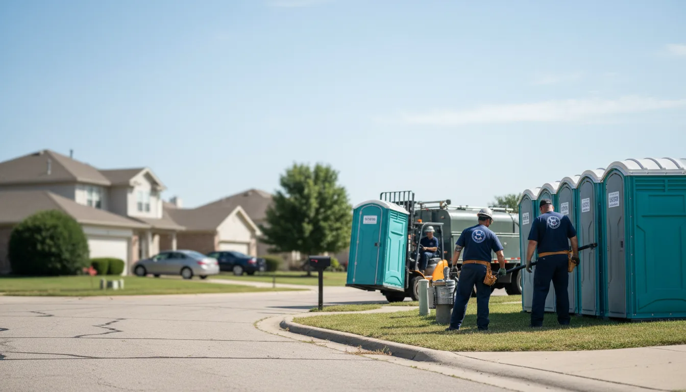 Porta Potty Rental in Woodston, KS near me
